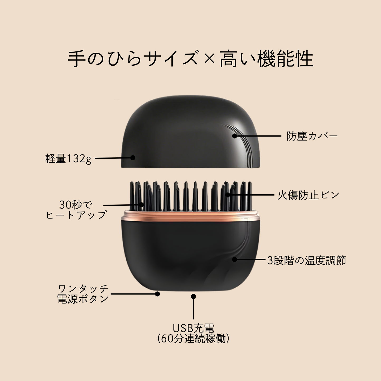 Pamuu ミニヘアアイロン